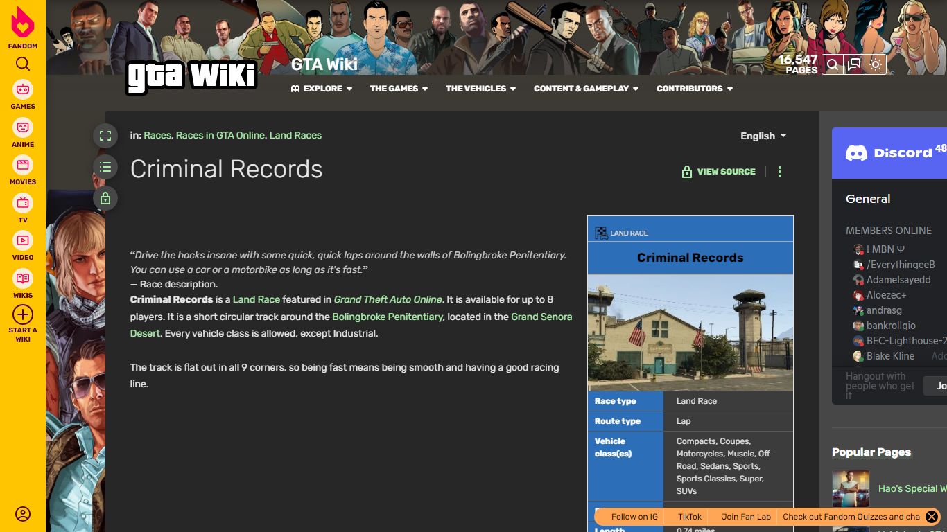 Criminal Records | GTA Wiki | Fandom